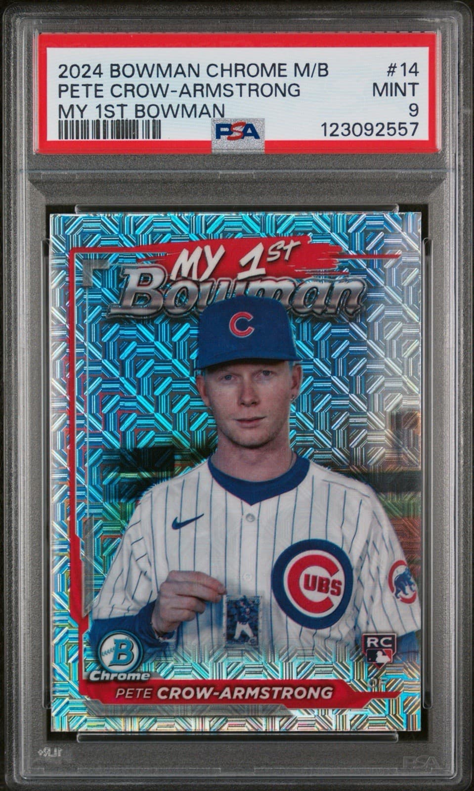 2024 Bowman Chrome Mega Box - My 1st Bowman Pete Crow-Armstrong (RC). PSA 9 Mint
